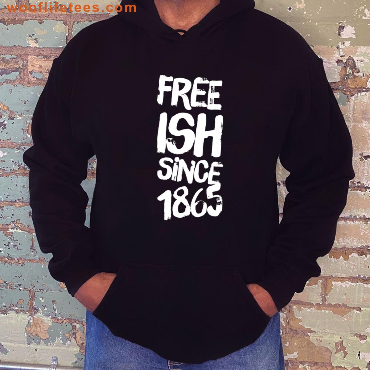 Free Ish Since 1865 Juneteenth Independence Day Black History Oversized T-shirt