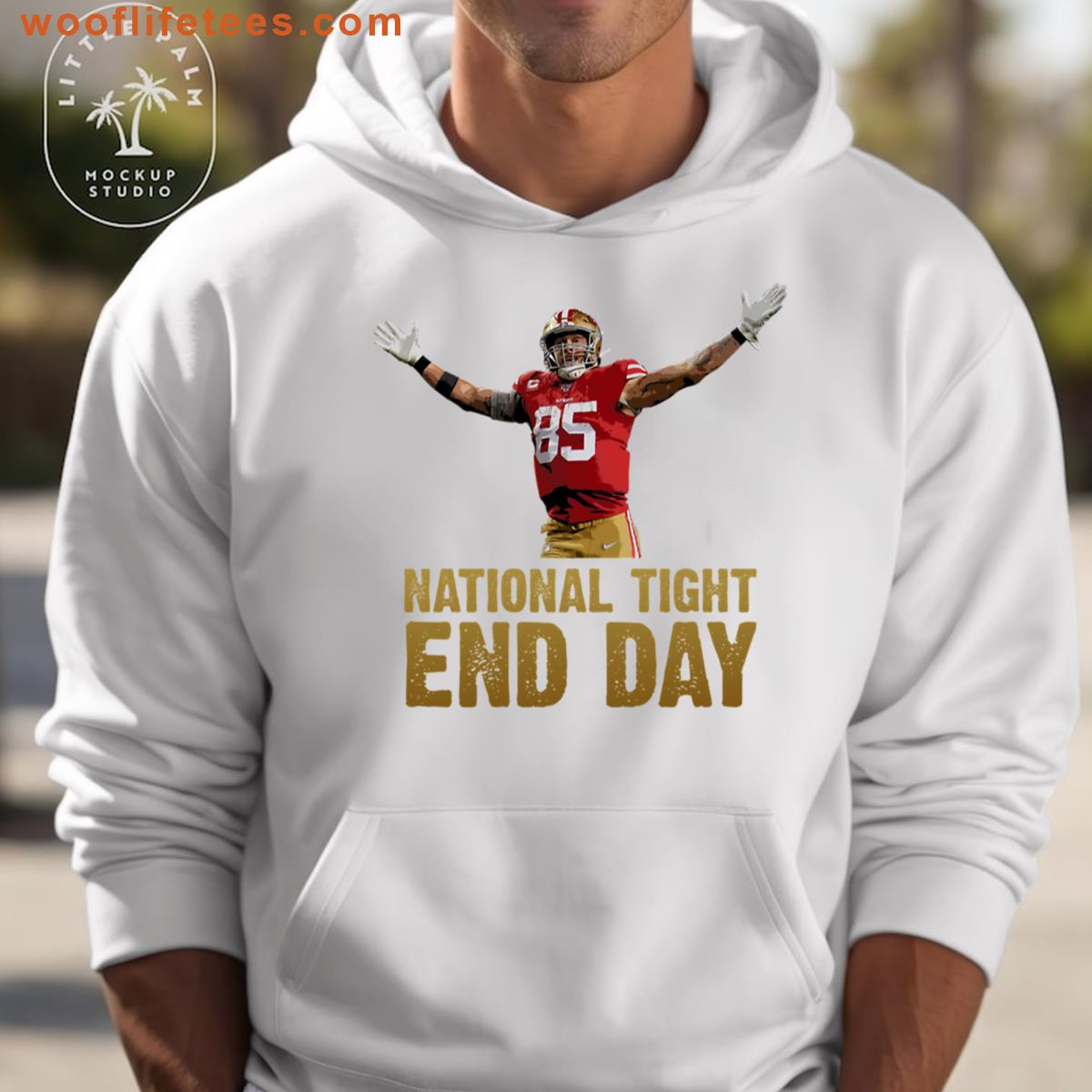 George Kittle National Tight End Day T-shirt