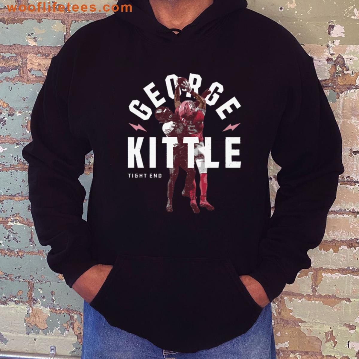 George Kittle San Francisco Catch George Kittle Bootleg Tee Football Fan Gift George Kittle T-shirt