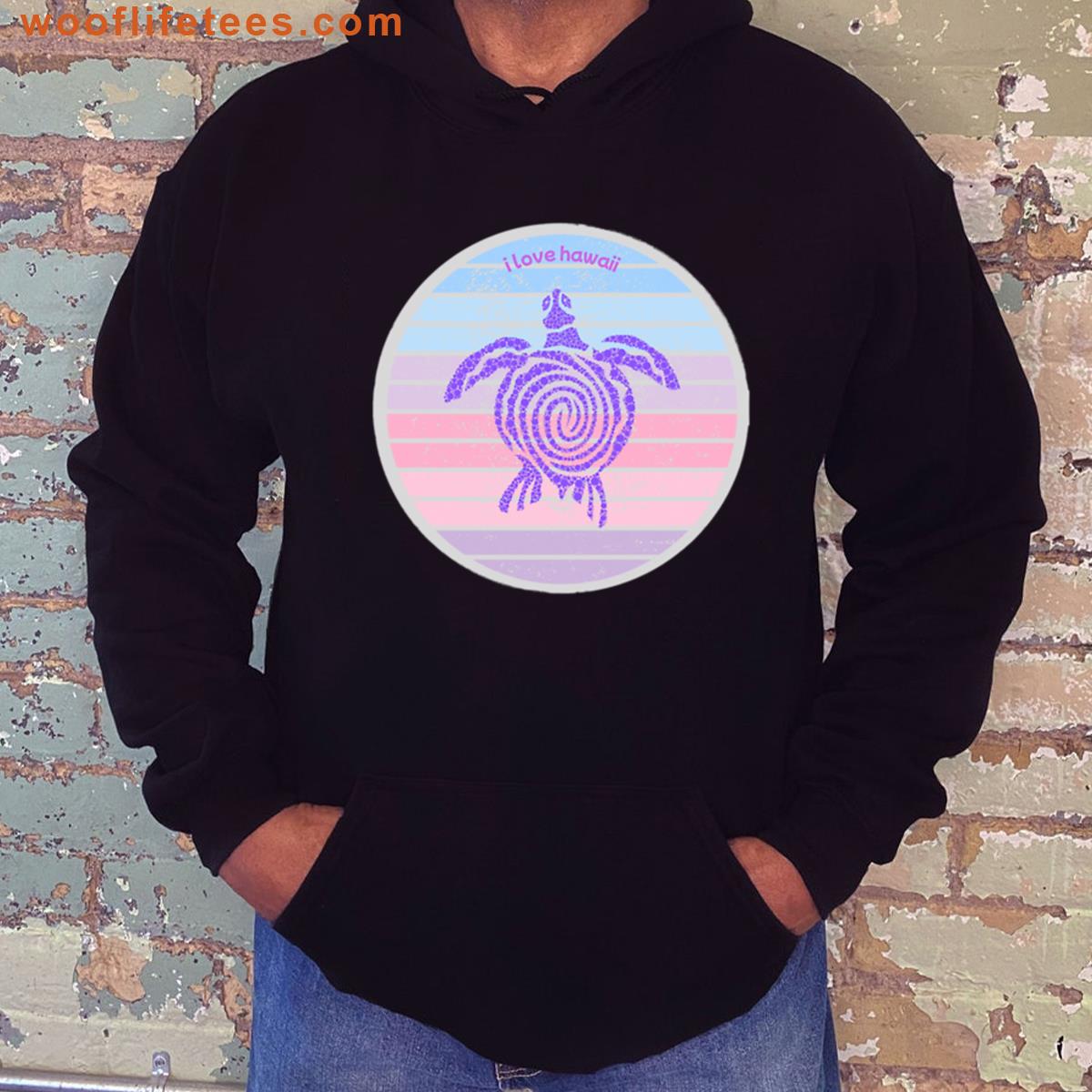 I Love Hawaii Honu T-shirt