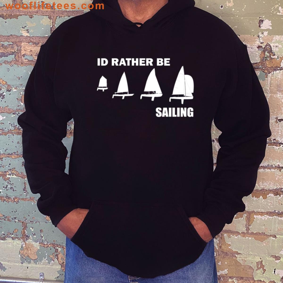 Id Rather Be Sailing T-shirt