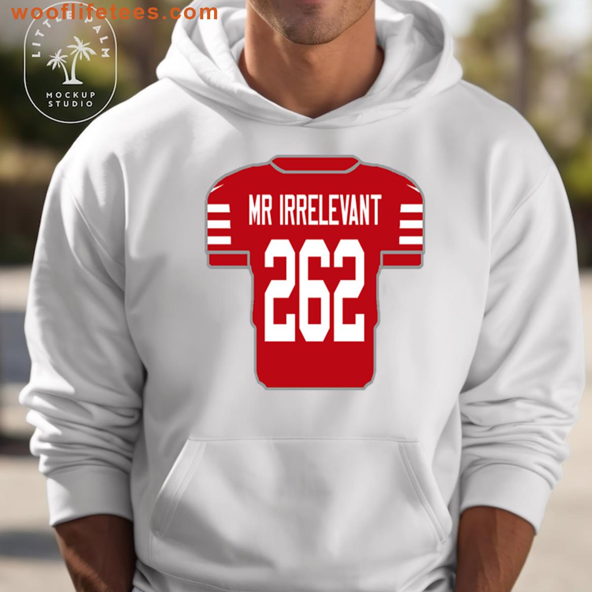 Irrelevant Draft Jersey T-shirt