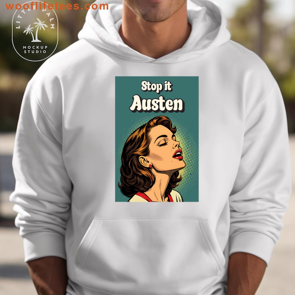 Jane Austen Literature Oversized T-shirt