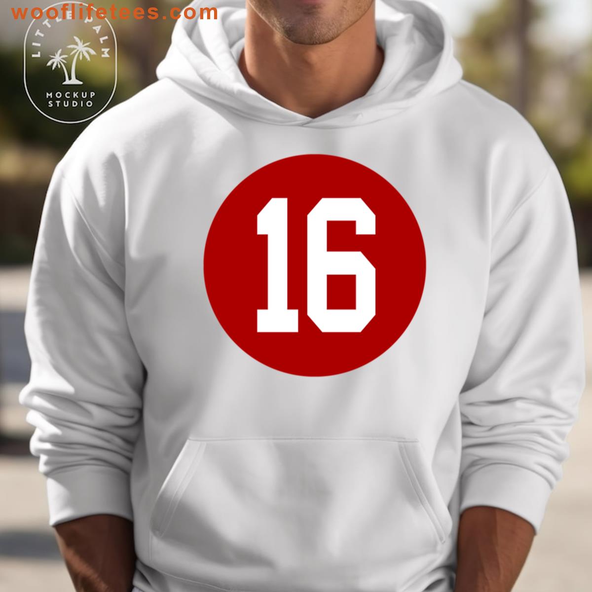 Joe Montana Number 16 Jersey San Francisco 49ers Inspired T-shirt