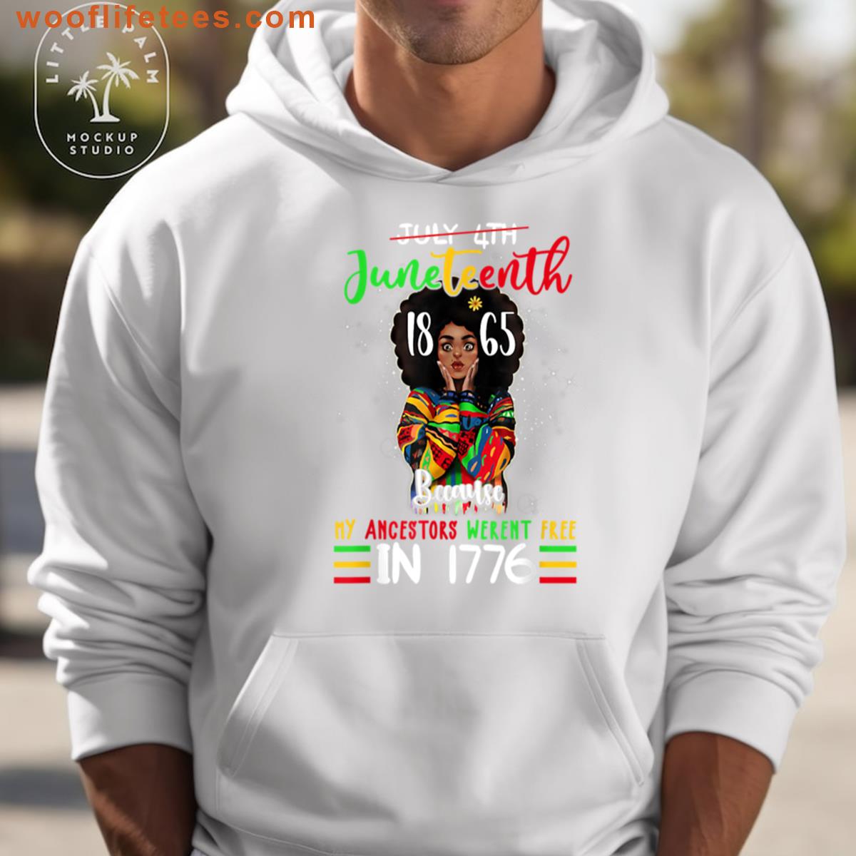 Junenth Black Women Because My Ancestor Werent Free Blm T-shirt