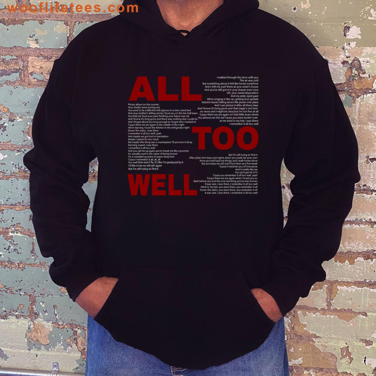 All Too Well Lyrics T-shirt