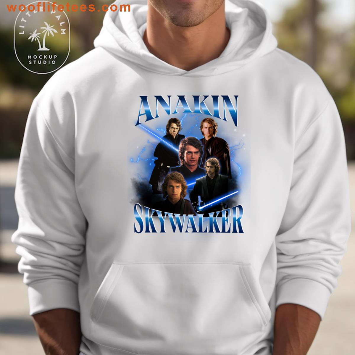 Anakin Skywalker Jedi Retro Collage T-shirt