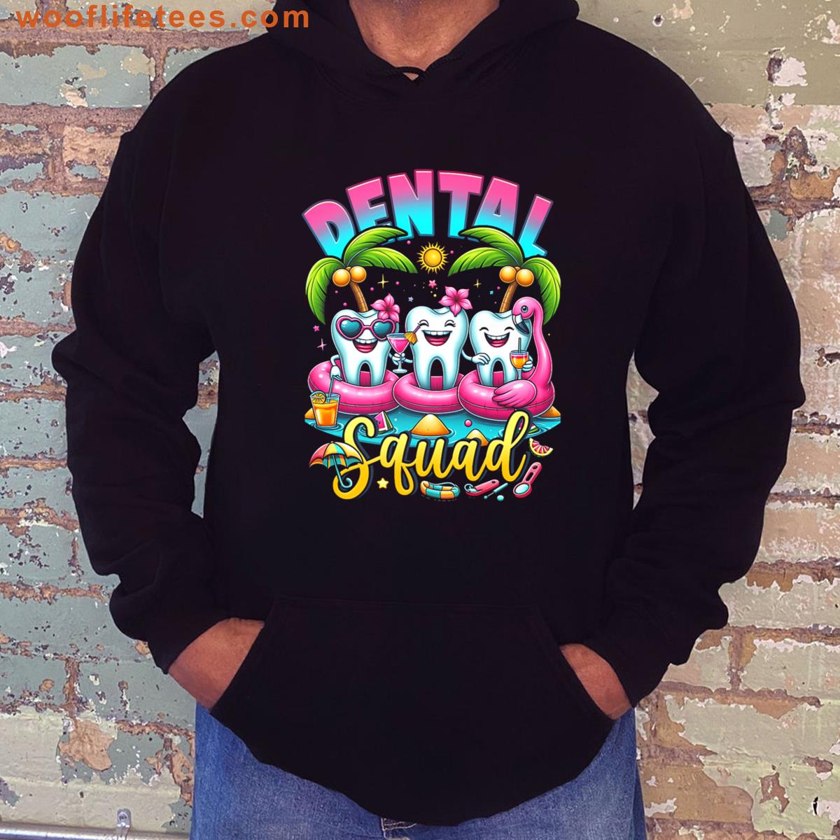 Assistant Dental Hygienist Happy Summer Dental Squad Dentist Premium T-shirt