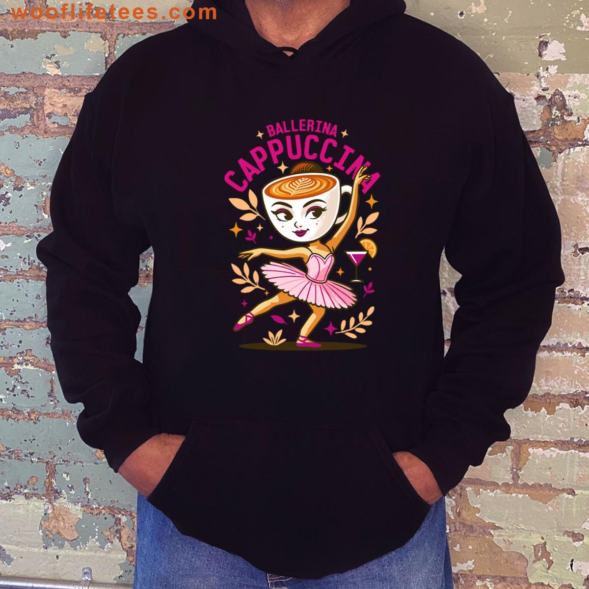 Ballerina Cappuccina Italian Brainrot Memes T-shirt