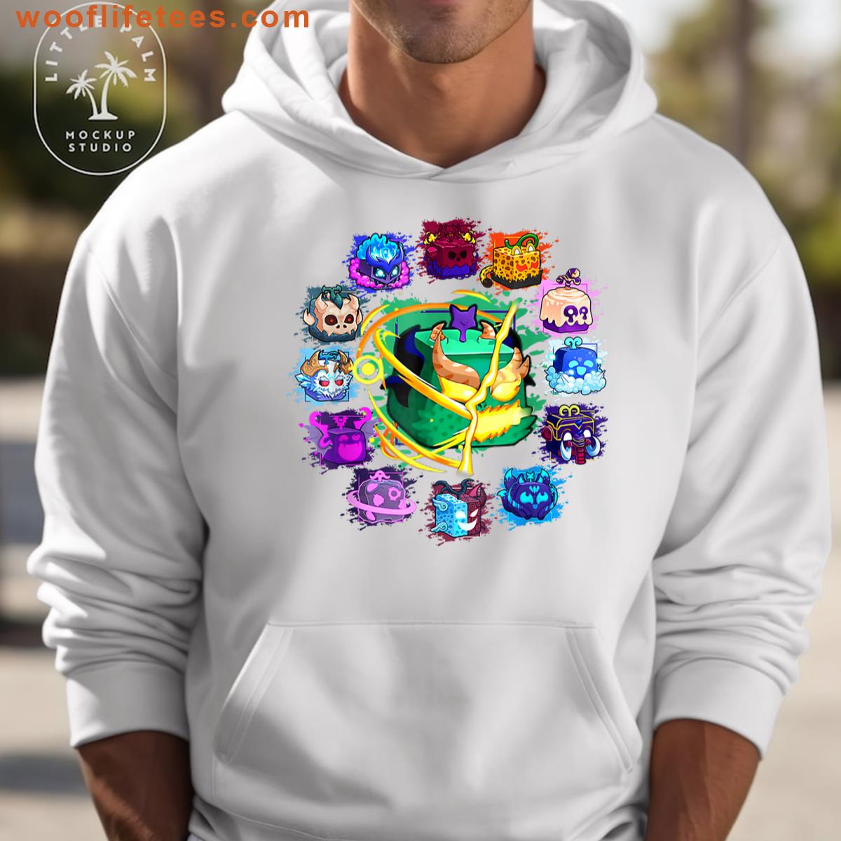 Blox Fruit Round Of Mythicales T-shirt