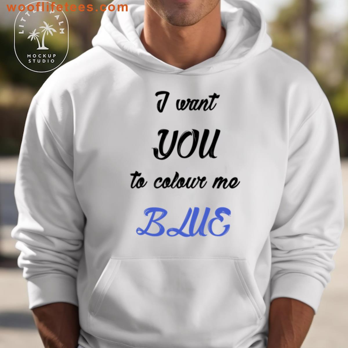 Blue Troye Sivan Design T-shirt