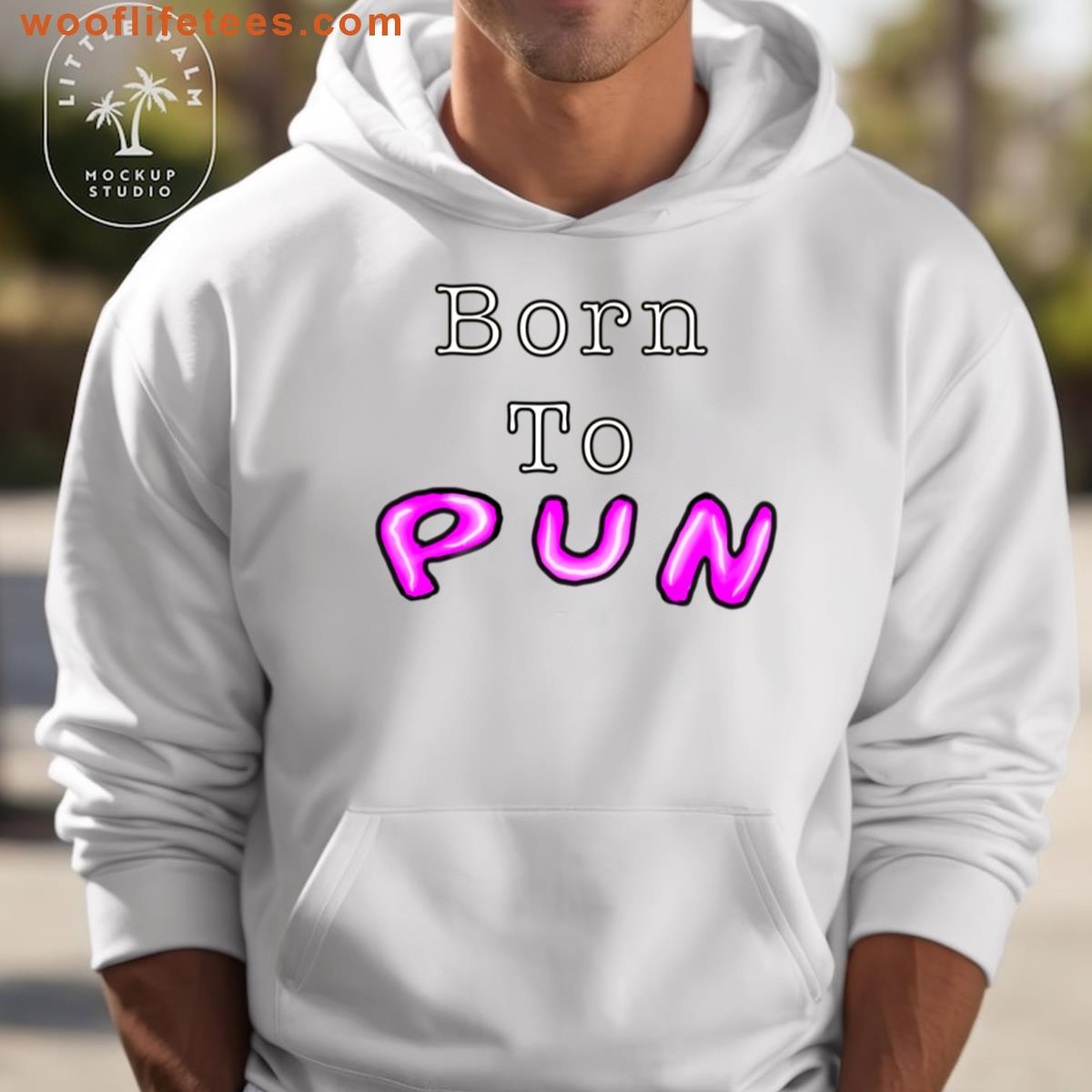Born To Pun Oversized T-shirt