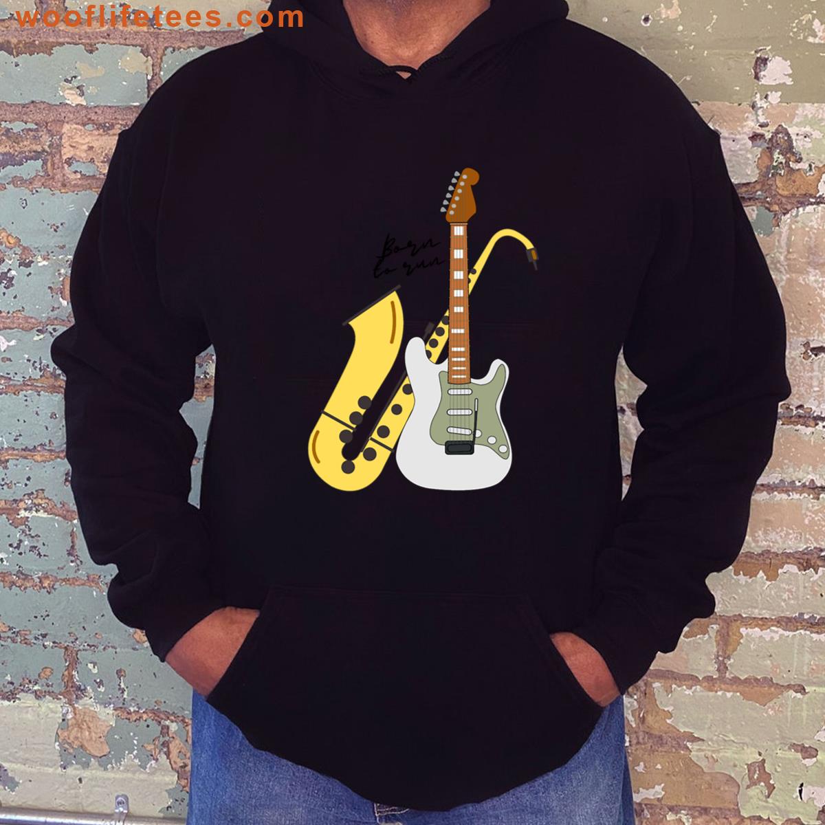 Born To Run Saxophone Amp Fender Active T-shirt