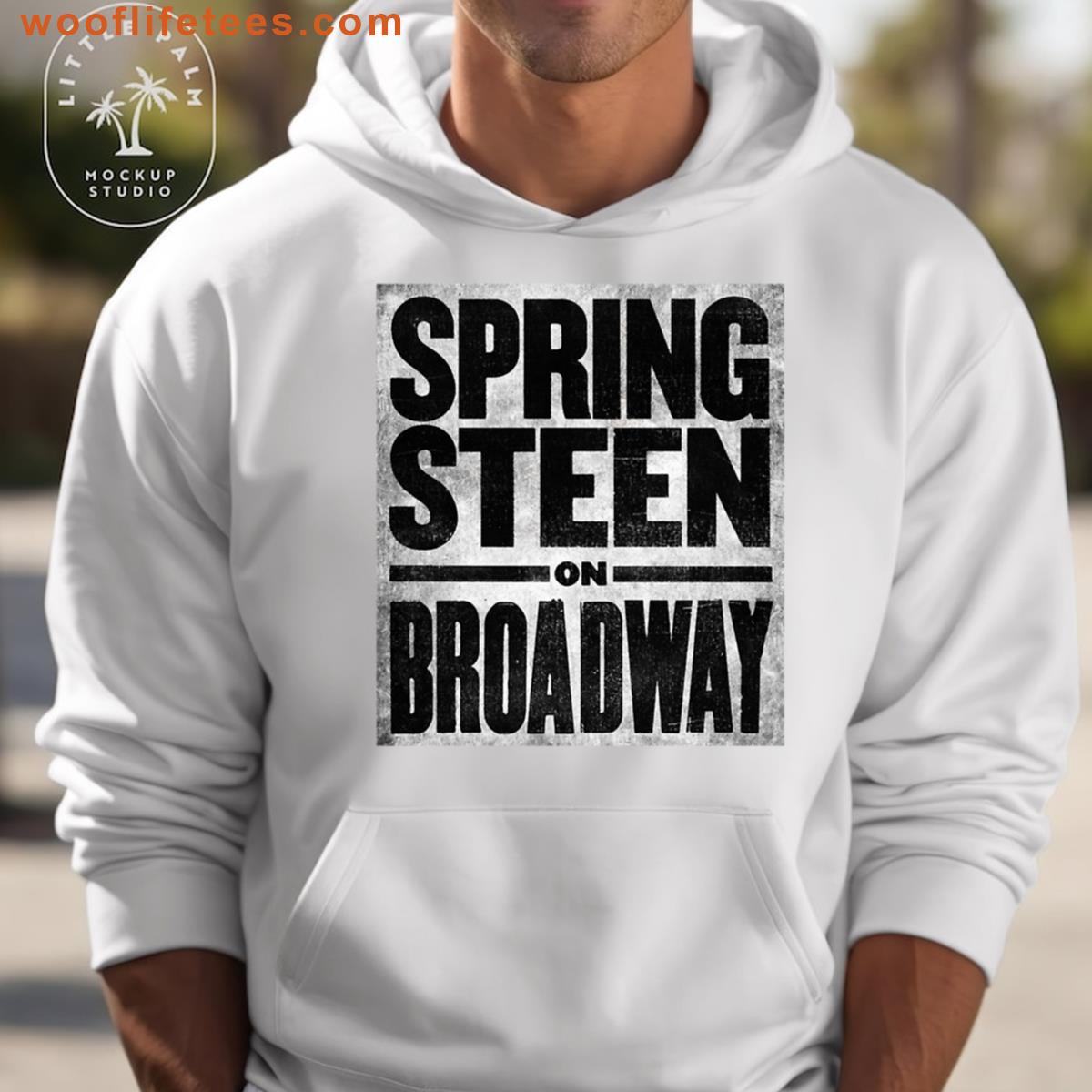 Broadway Music Springsteen 2021 Tokaug T-shirt