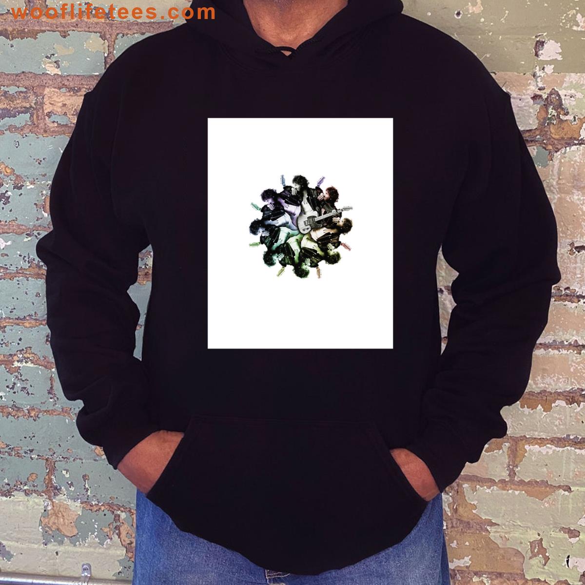 Bruce Springsteen Kaleidoscope Tribute Graphic T-shirt