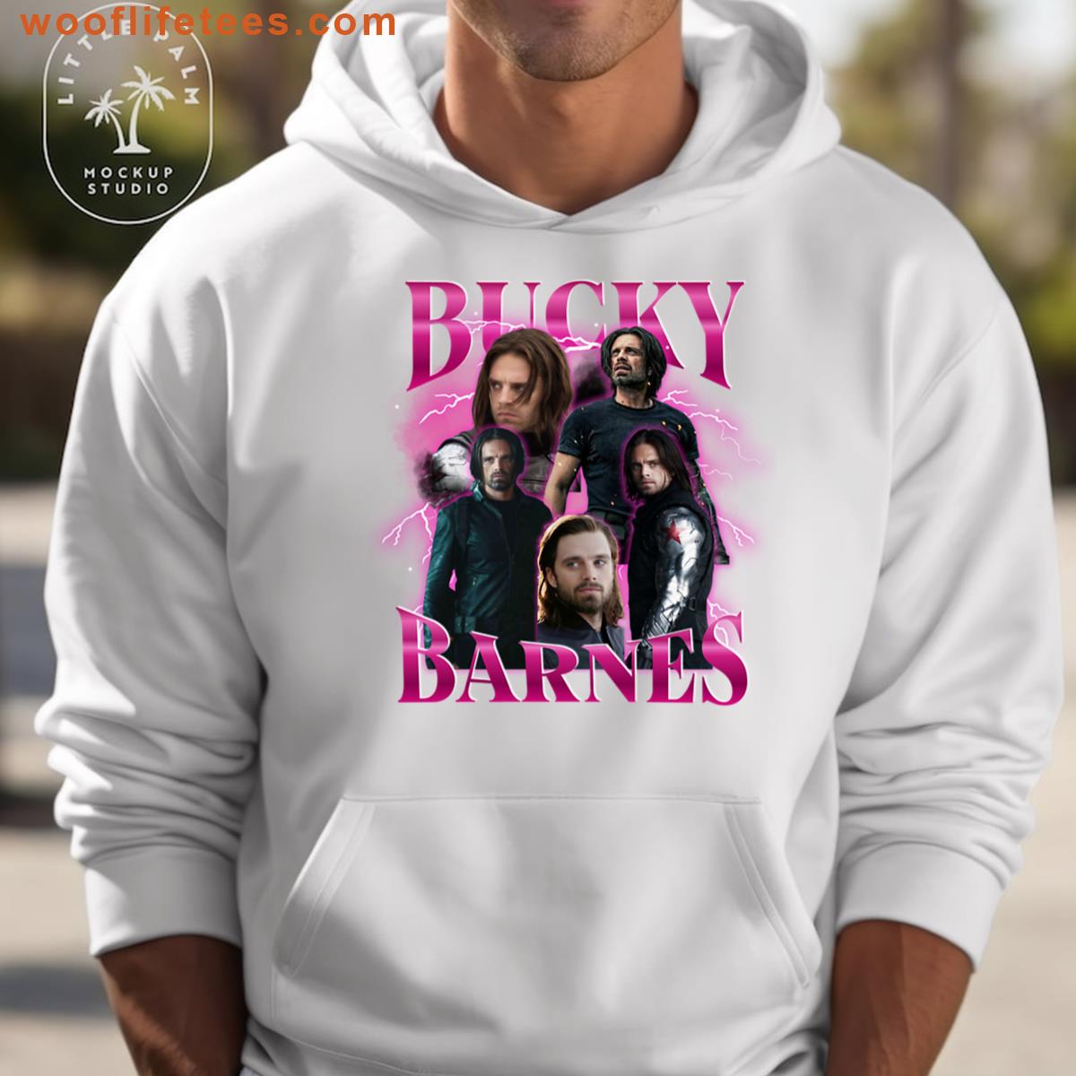 Bucky Barnes Winter Soldier Retro Collage T-shirt