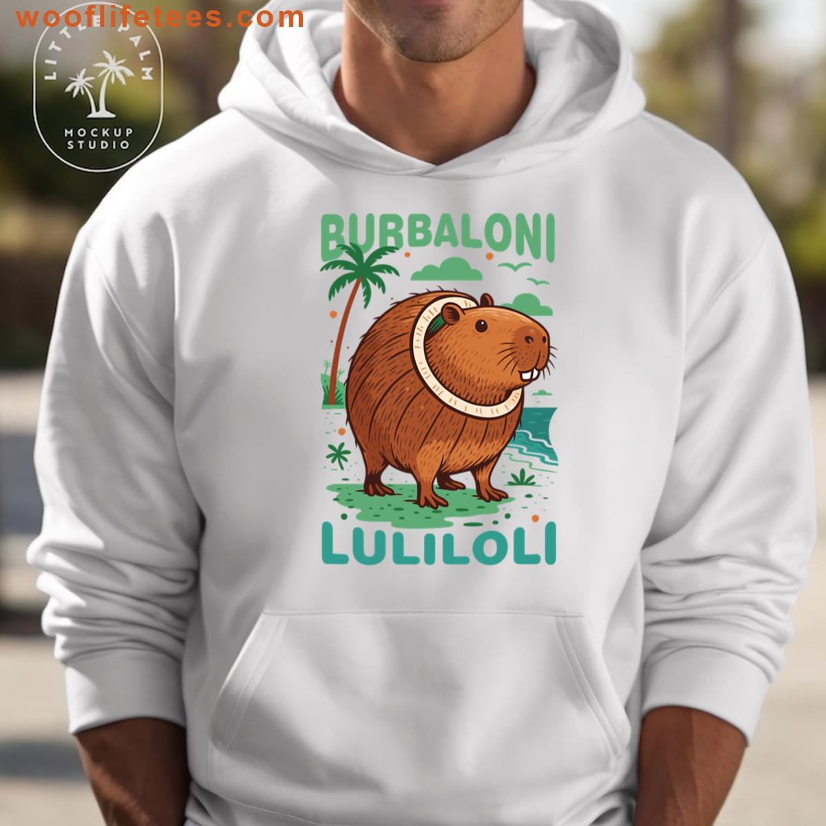 Burbaloni Luliloli Capybara Italian Brainrot Memes T-shirt