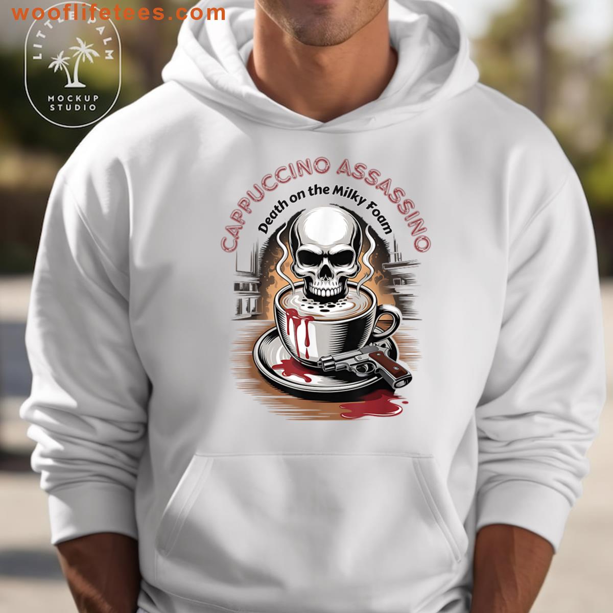 Cappuccino Assassino Meme Humor Italian Coffe T-shirt