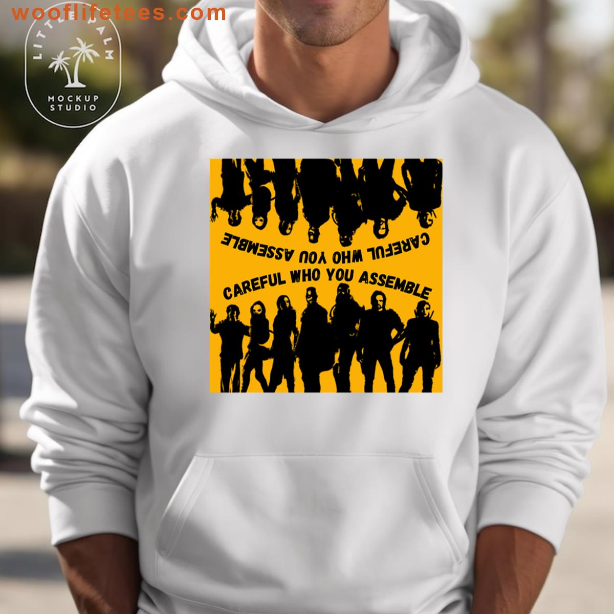 Careful Who You Assemble T-shirt