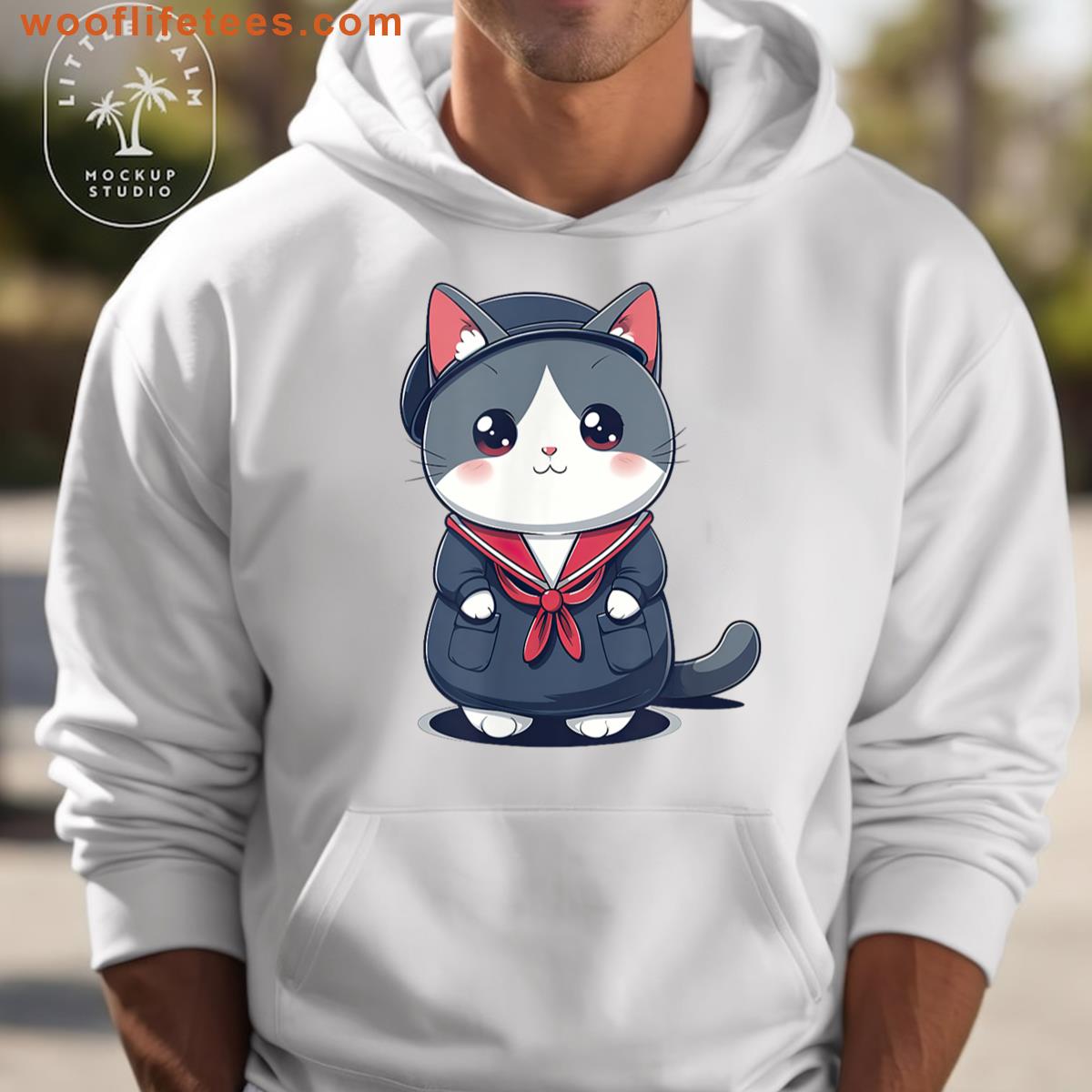 Cat Kawaii Anime Kitten T-shirt