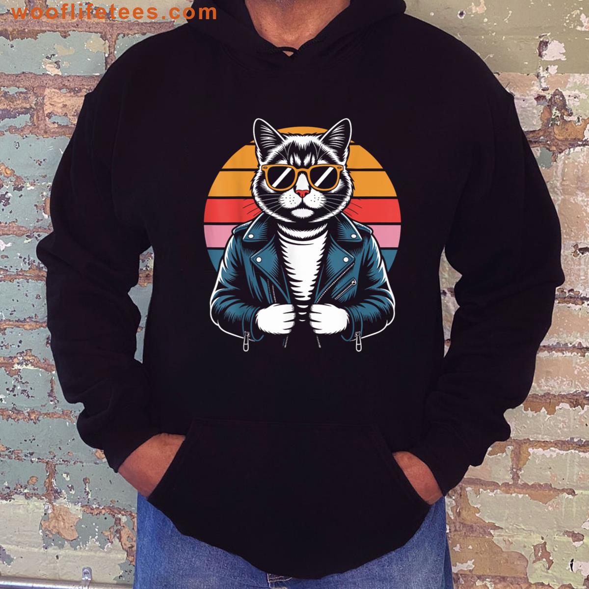 Cat Sunglasses Cat T-shirt