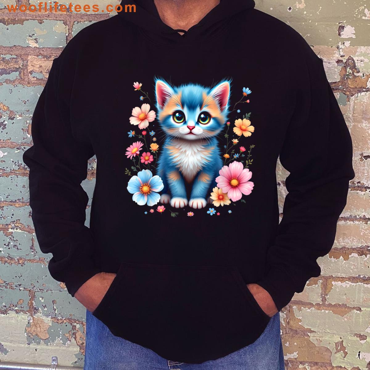 Cute Colorful Cat T-shirt