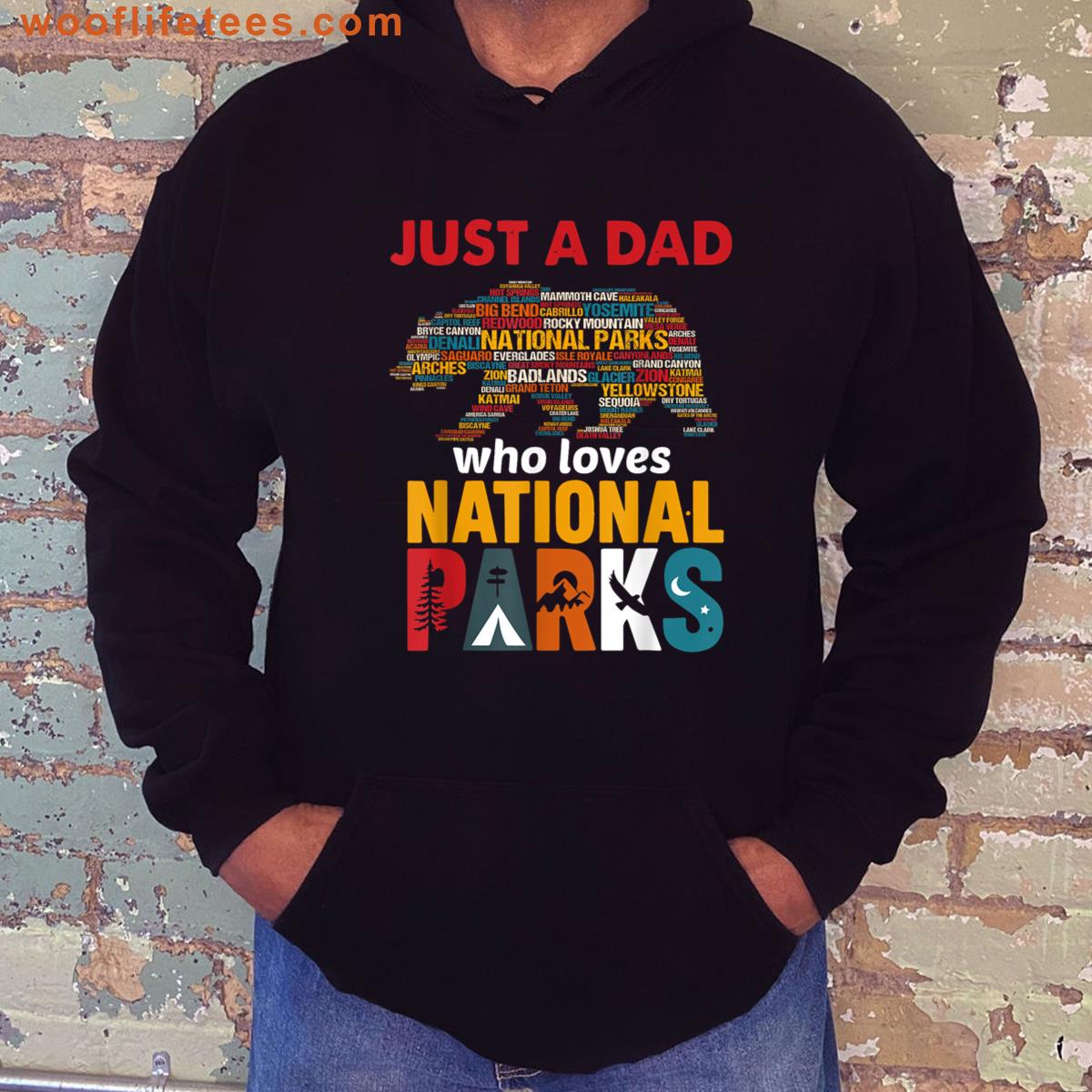 Dad Who Came Back With Milk And Loves National Parks T-shirt