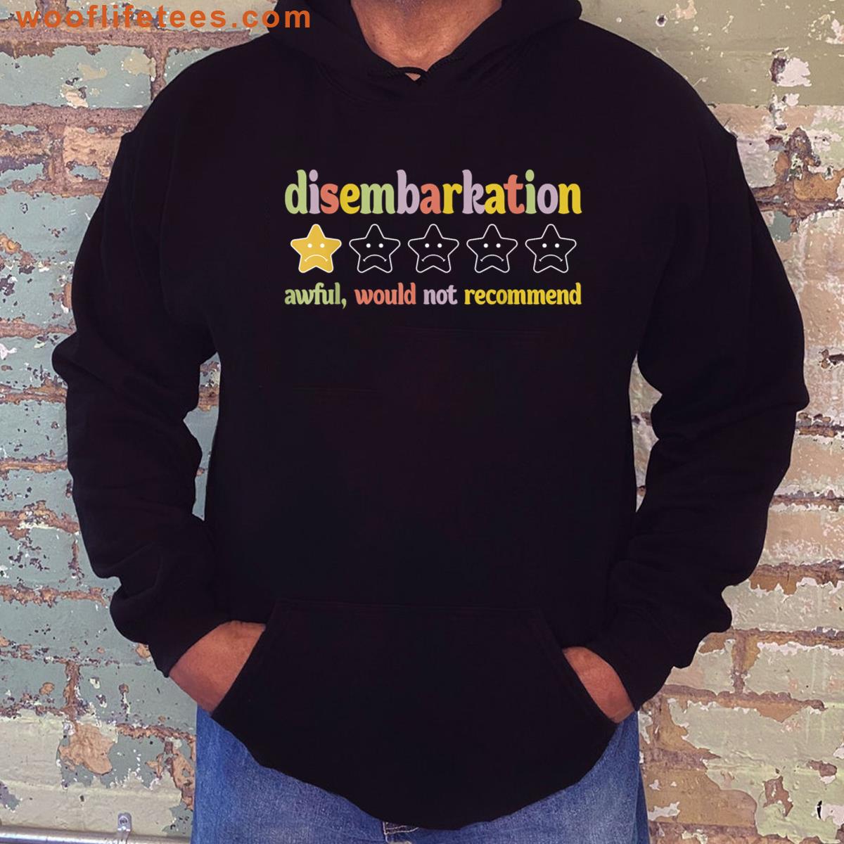 Disembarkation Awful Would Not Recommend Funny Cruise Trip T-shirt