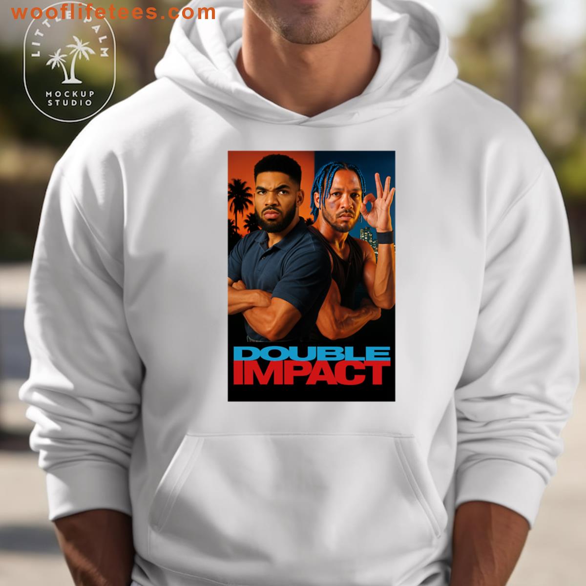 Double Impact Knicks T-shirt