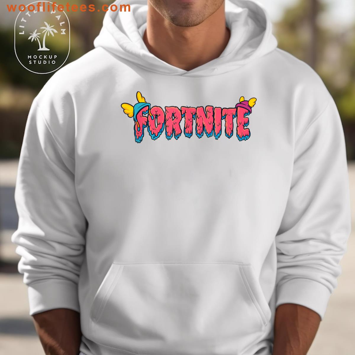Fortnite Guff Skin Stylized Logo T-shirt