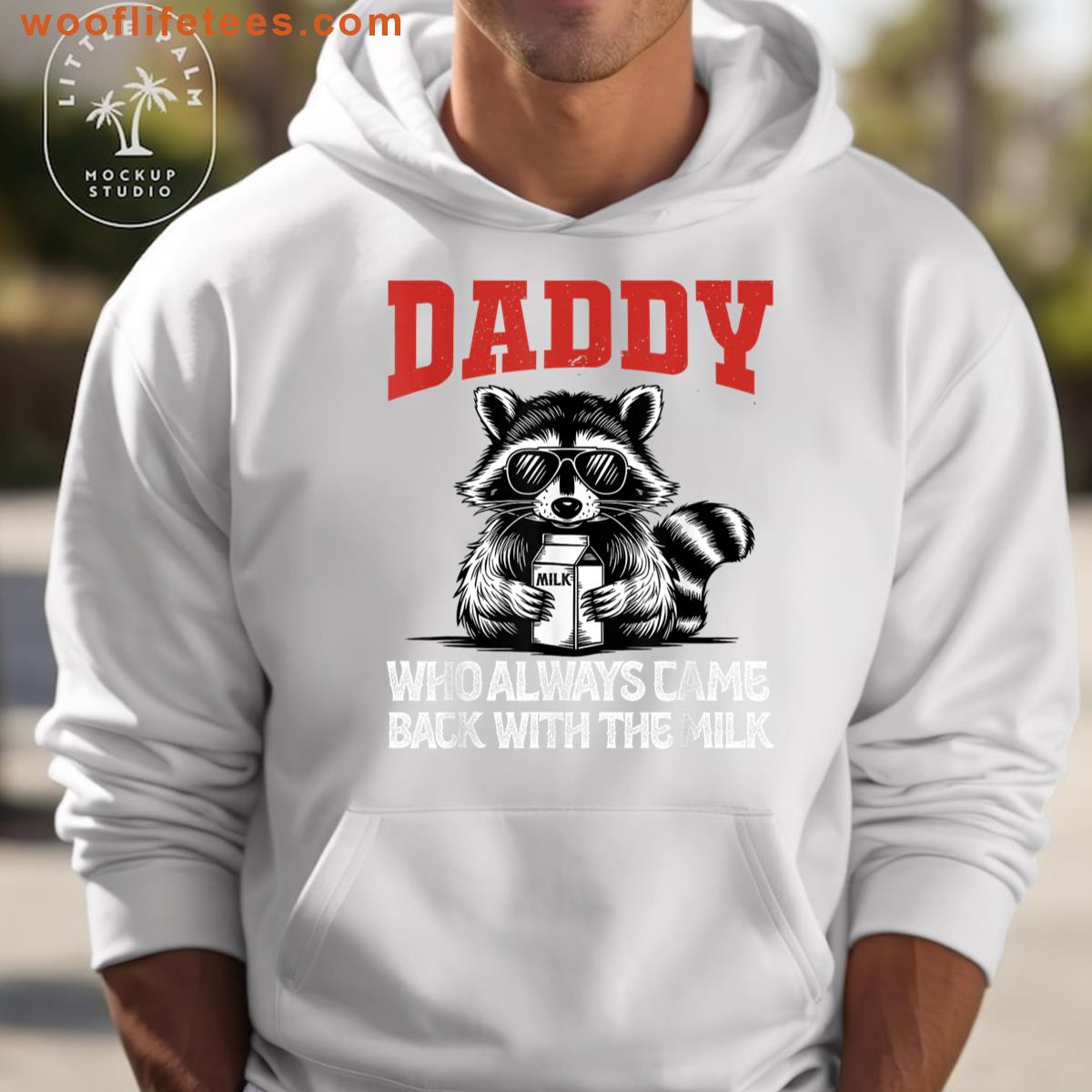 Funny Father Just A Dad Who Always Comes Back With The Milk T-shirt