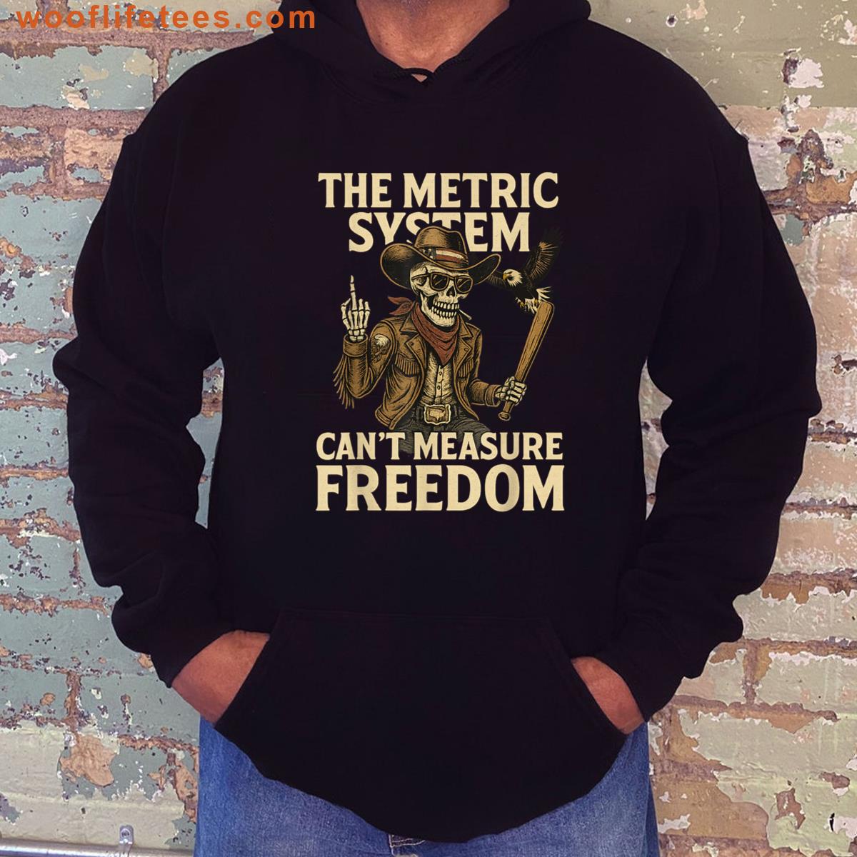 Funny July Fourth Anti Metric System Freedom Memes America T-shirt