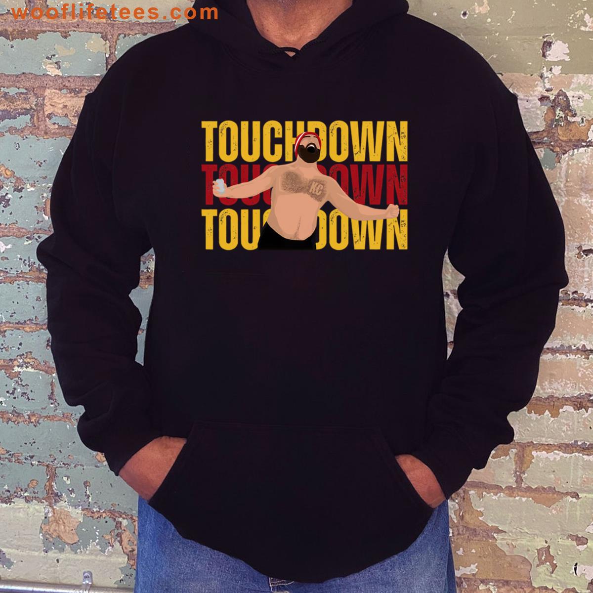 Go Taylors Boyfriend Chiefs Touchdown Vintage T-shirt