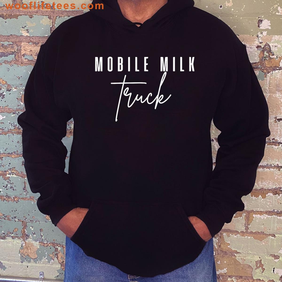 Hilarious Mobile Milk Truck Funny Meme Apparel T-shirt