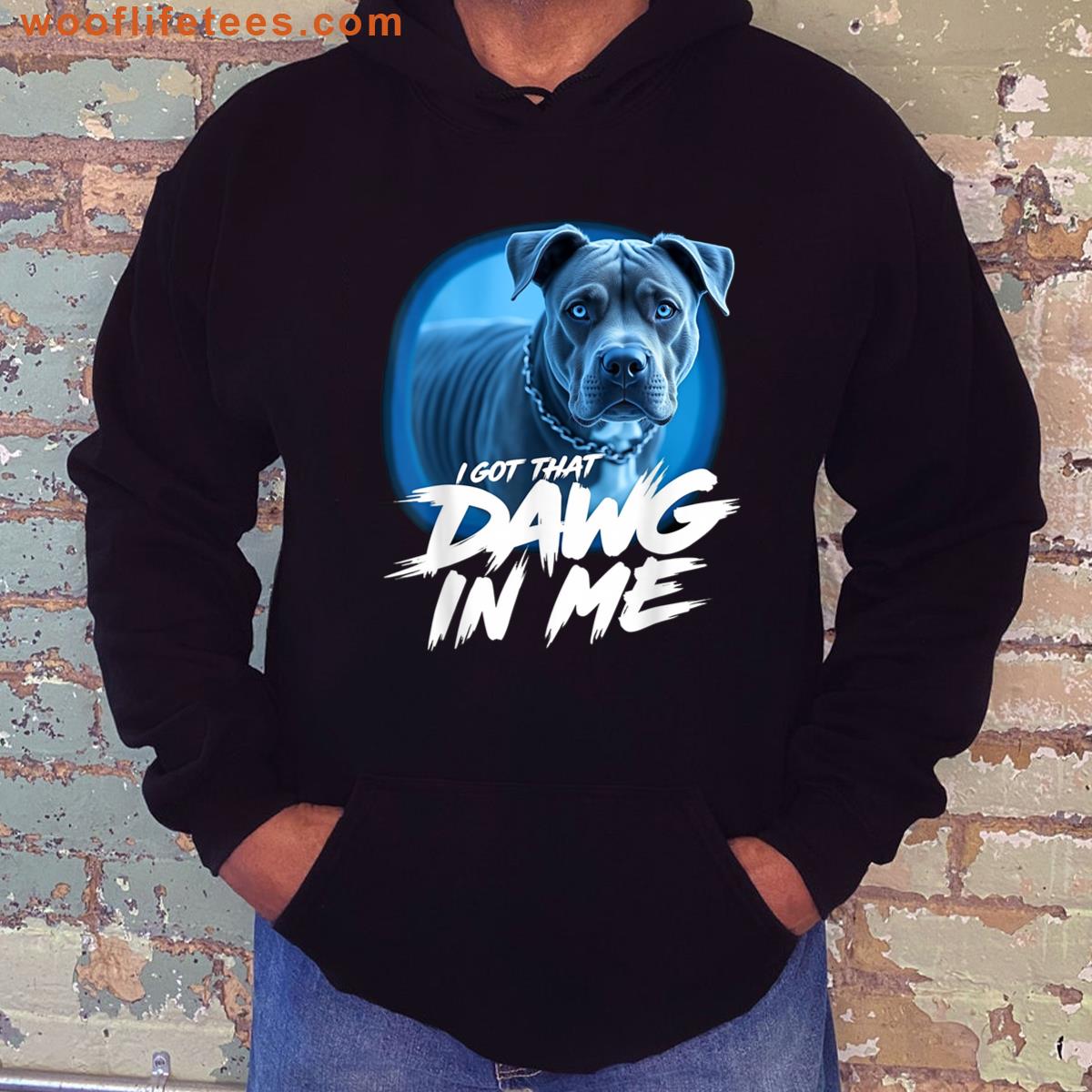I Got That Dawg In Me Xray Pitbull Funny Ironic Meme T-shirt