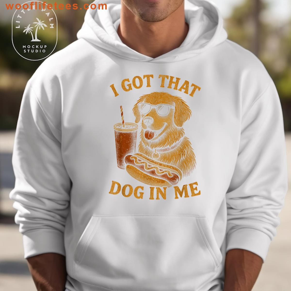 I Got That Dog In Me Funny 4th Of July Hot Dog 4th July T-shirt