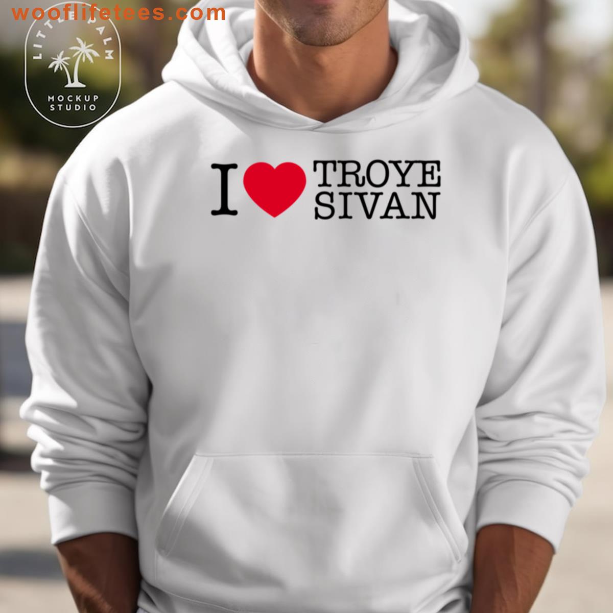 I Love Troye Sivan Oversized T-shirt