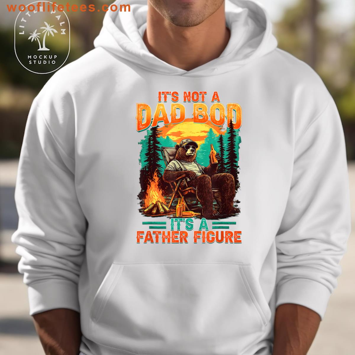 Its Not A Dad Bod Its A Father Figure Drinking Dad Jokes T-shirt