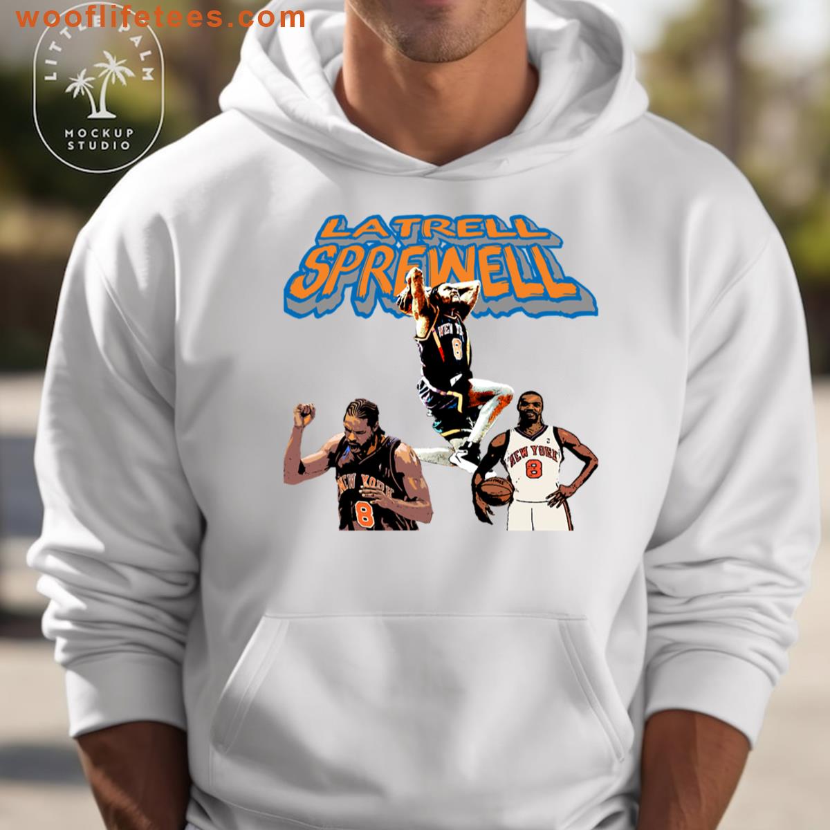 Latrell Sprewell Ny Knicks T-shirt